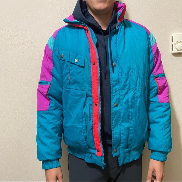 roffe Other - Roffe Ski Wear Vintage Puffer Jacket Multicolor